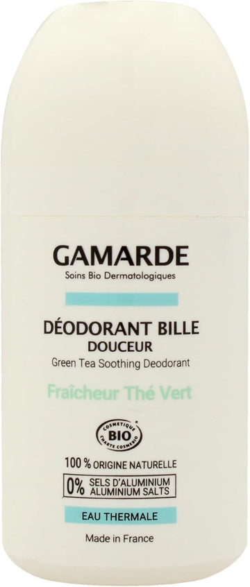 Gamarde Organic Roll-On Deodorant Fresh Green Tea 50Ml