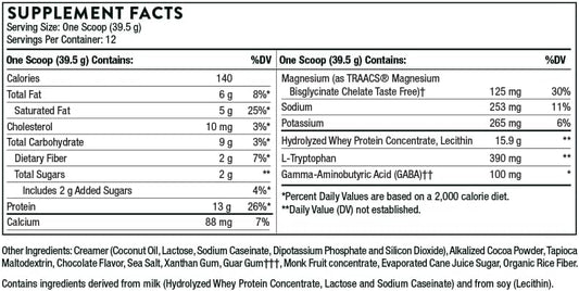 Thorne Recoverypro - Whey Protein Muscle Recovery Supplement - Support Nutrition, Workout Performance & Sleep - Nsf Certified For Sport - 12 Servings - 16.7 Oz