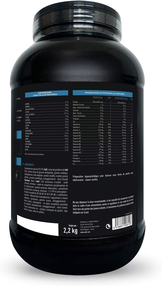 Eafit Muscle Construction Milk & Egg 95 Micellar 2.2Kg - Vanilla