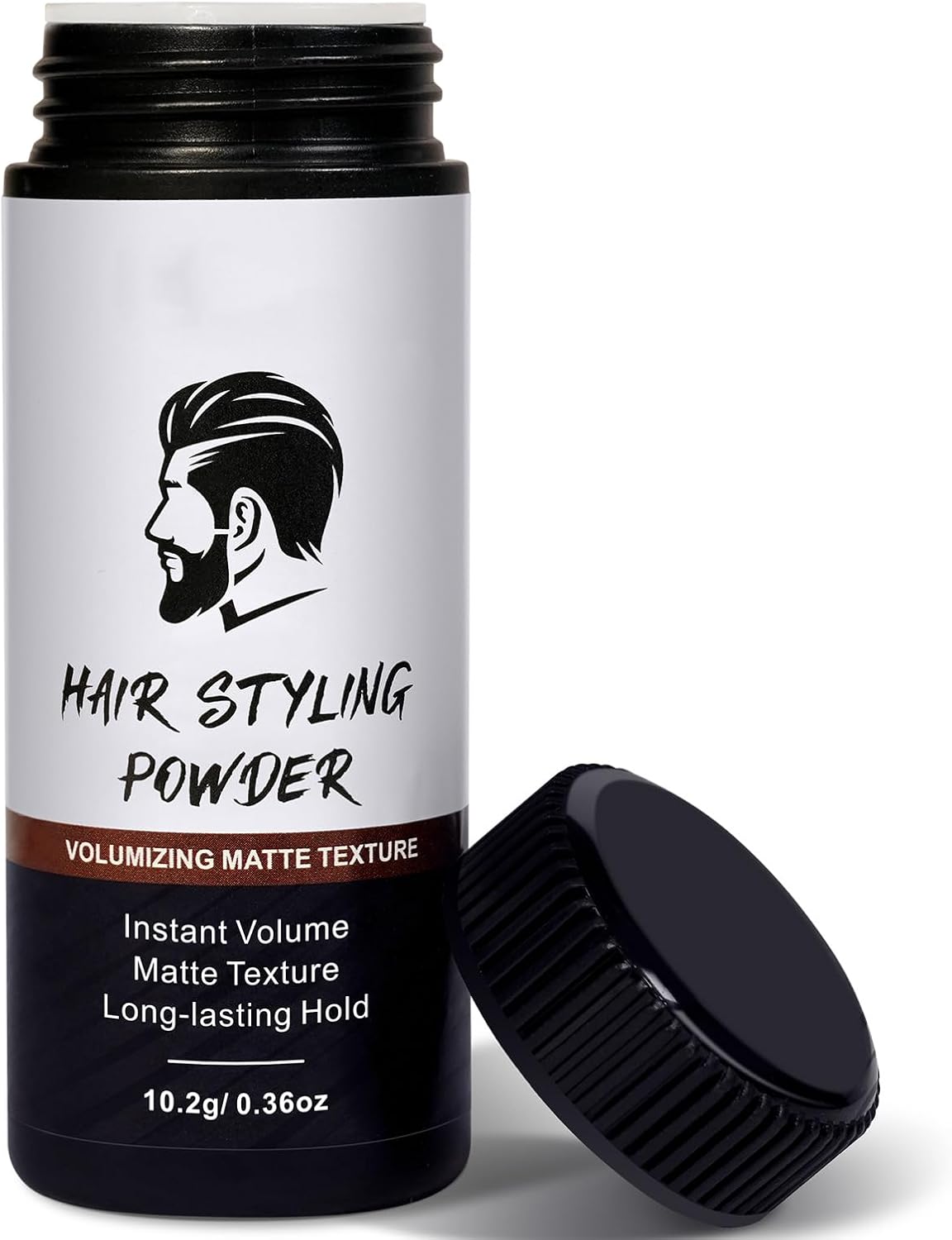 Hair Styling Powder For Men, Hair Texture Powder For Men, Natural Look Mens Styling Powder - Matte Texture Long-Lasting Hold And Easy To Apply With No Oil Or Greasy Residue, 10G