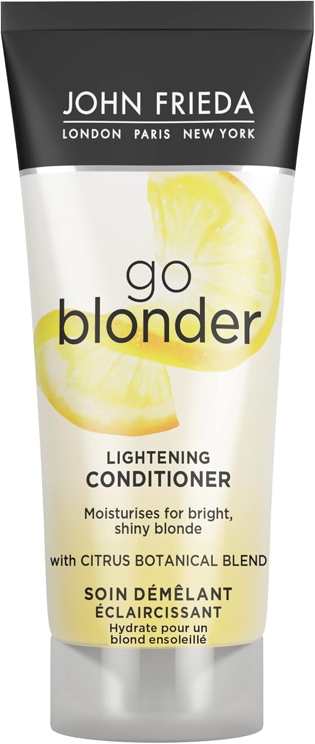John Frieda Go Blonder Lightening Conditioner For Blonde Hair Travel Size 75 Ml