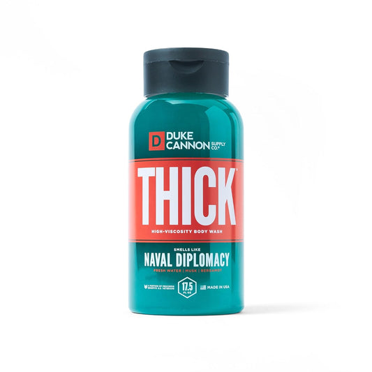 Duke Cannon Supply Co. Thick High-Viscosity Body Wash For Men Superior - Premium Ingredients, Plant-Based Thickeners, Superior Lather, Natural Exfoliate, 17.5 Fl Oz