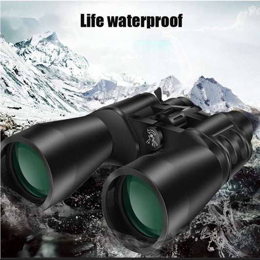 BORWOLF High Magnification HD Professional Zoom 10-30X60 Binoculars 10-380X100 Telescope