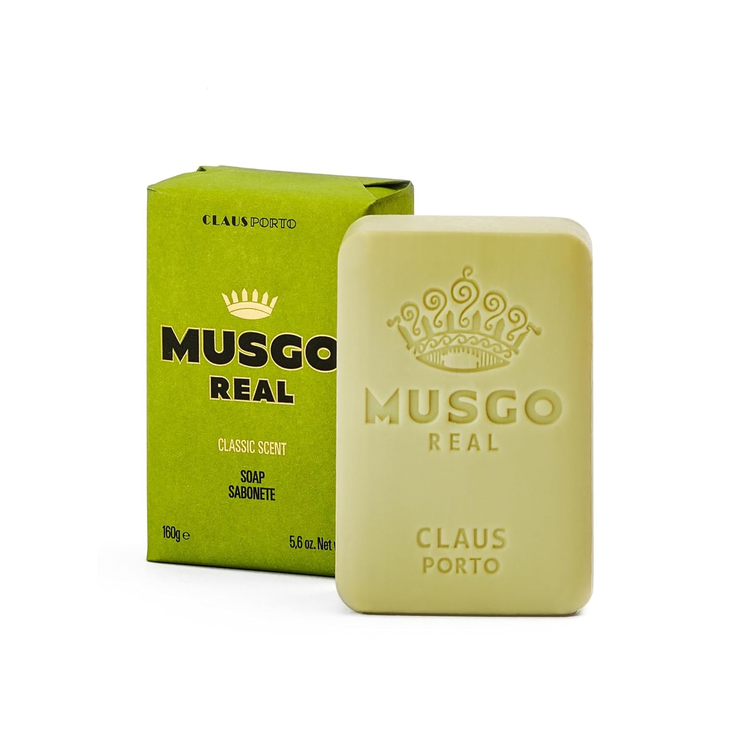 Claus Porto - Musgo Real Classic Scent Body Soap For Men + Women (160G | 5.6 Oz) : Bath Soaps : Beauty & Personal Care
