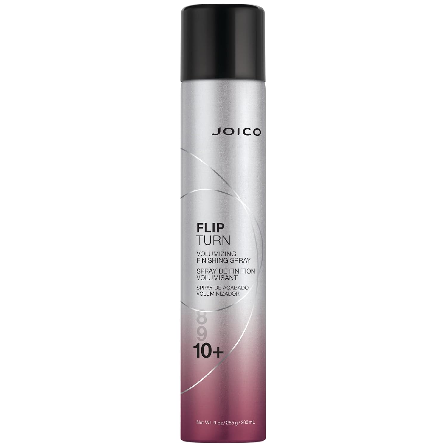 Joico Flip Turn Volumizing Finishing Spray | For Most Hair Types | Humidity Protection | Hold Level 10+ | Protect Against Pollution & Harmful Uv | Paraben & Sulfate Free | 72 Hour Hold