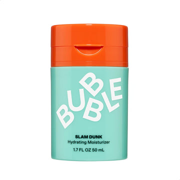 Bubble Skincare Slam Dunk Face Moisturizer - Hydrating Face Cream For Dry Skin Made With Vitamin E + Aloe Vera Juice For A Glowing Complexion - Skin Care With Blue Light Protection (50Ml)