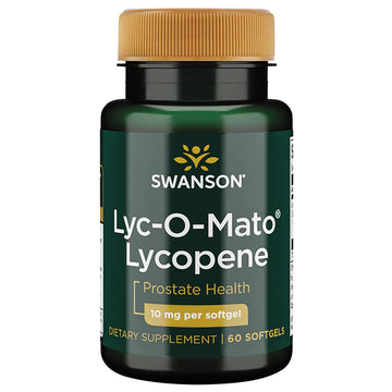 Swanson Lyc-O-Mato Lycopene 10 Milligrams 60 Sgels