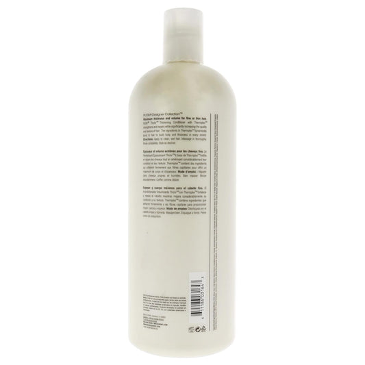 Rusk Designer Collection Thicker Thickening Conditioner For Fine Or Thin Hair, 13.5 Oz, Daily-Use Thickening Conditioner That Strengthens And Repairs, Gives Full-Bodied Appearance
