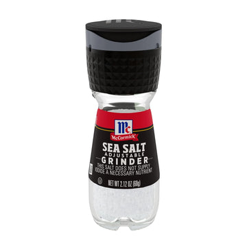 Mccormick Sea Salt Grinder, 2.12 Oz