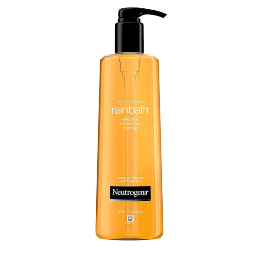 Neutrogena Rainbath Body Wash, Refreshing, Moisturizing Daily Body Cleanser And Shaving Gel With Clean Rinsing Lather, Original Scent, 32 Fl. Oz