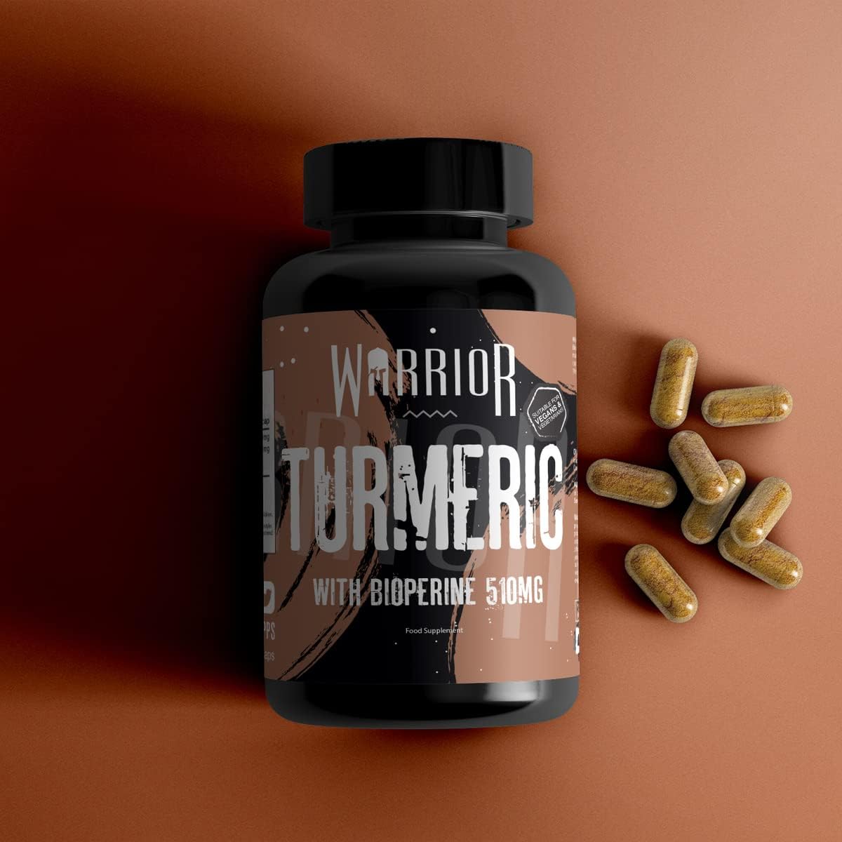 Warrior Turmeric with Bioperine (510mg) - 60 V-Caps : Amazon.co.uk: Health & Personal Care