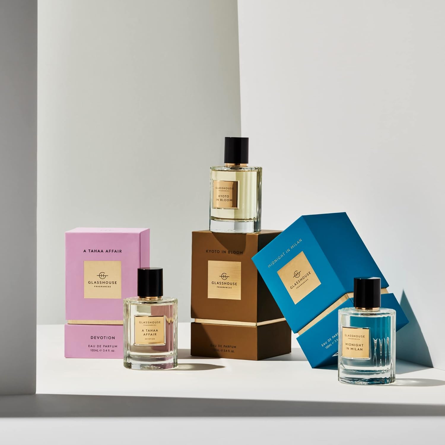 Glasshouse Fragrances A Tahaa Affair Devotion Eau De Parfum, Intense & Long Lasting Perfume, Butterscotch Caramel & Jasmine Scent, 3.4 Fl Oz (100Ml) : Beauty & Personal Care