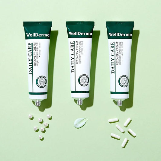 Wellderma Daily Care Recovery Moisturizing Cream/Repair Dry Skin Moisture Cream Sensitive Skin Nutrition Supply