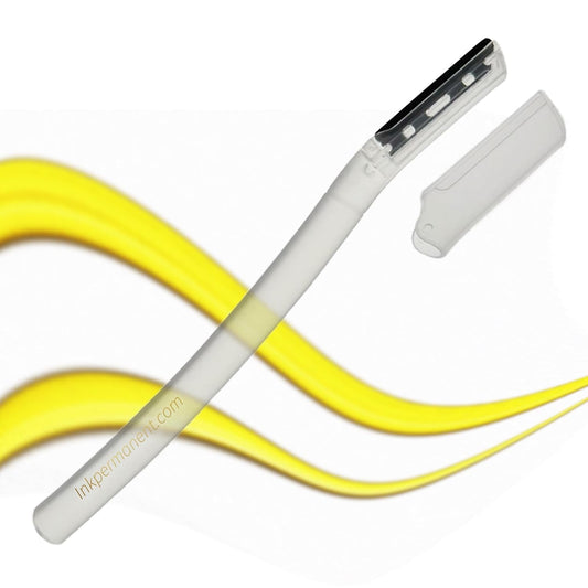 Face Razors For Women With White Brow Mapping String Kit, 7 Eyebrow Razors With Pre-Inked Mapping String For Facial Hair Removal For Women, Brow Mapping Kit, Eyebrow Razor