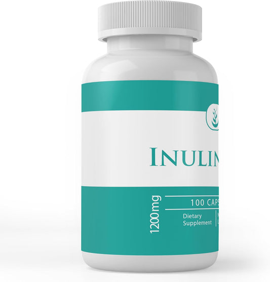 Pure Original Ingredients Inulin, (100 Capsules) Always Pure, No Additives Or Fillers, Lab Verified