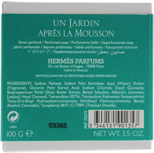 Un Jardin Apres La Mousson By Hermes 01 Scented Soap 100G