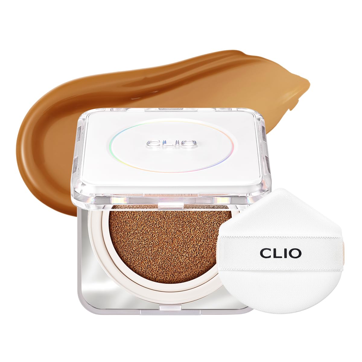 Clio Kill Cover Founwear Cushion The Original I 20 Shades, Korean Cushion Foundation, Cushion Make Up, Full& High Coverage, Airy Satin, Natural Matte Finish Look (34C Pecan, One Size)