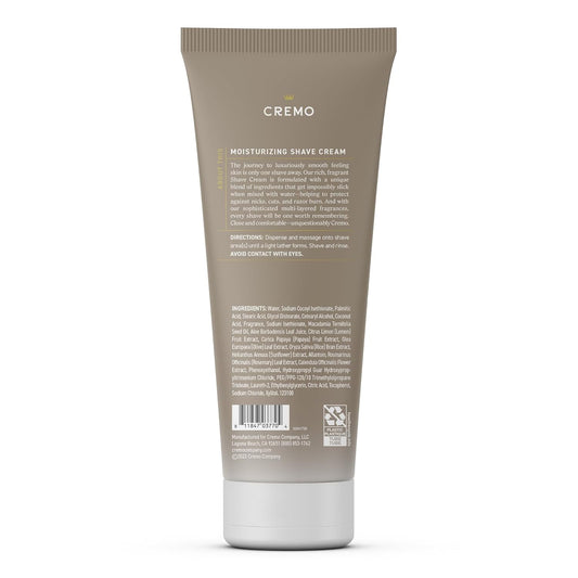 Cremo Almond Bloom Moisturizing Shave Cream, Astonishingly Superior Ultra-Slick Shaving Cream For Women Fights Nicks, Cuts And Razor Burn, 6 Fl Oz