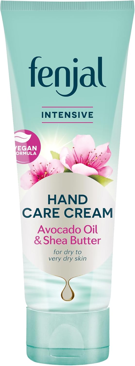 Fenjal Intensive Hand Crème, Nourished & Smooth Hands, Quick Absorption, Bergamot & Vanilla, 75 Ml