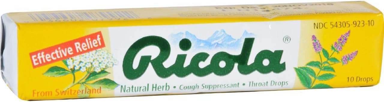 Original Herb Sticks Ricola 10 Stick - Pack of 24