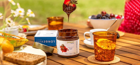 Prolon L-Spread Almond Chocolate Spread | Healthy Low Sugar Keto Snack | Magnesium, Vitamin E, Fiber, Calcium | Gluten-Free, Vegan, Dairy-Free | Plant-Based W/Cane Sugar, & Healthy Fats, 2 Jars