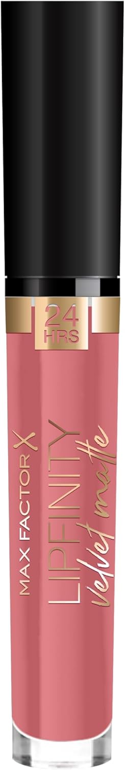 Max Factor,4 Ml (Pack Of 1) Lipfinity 4Ml Velvet Matte Liquid Lipstick Cashmere Nude 085