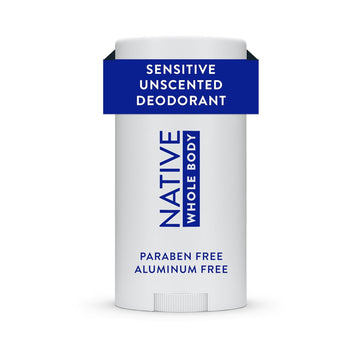 Native Whole Body Deodorant Stick Contains Naturally Derived Ingredients, Deodorant For Men And Women | 72 Hour Odor Protection, Aluminum Free With Coconut Oil And Shea Butter | Cucumber & Mint