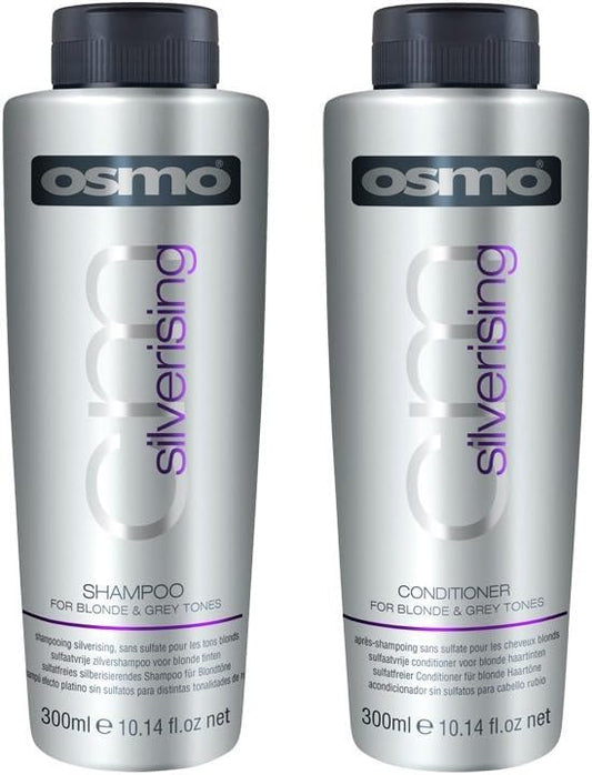 Osmo Silverising Shampoo & Conditioner 300Ml Professional Home & Salon