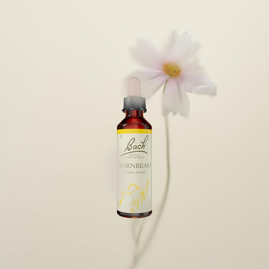 Bach Original Flower Remedies (Hornbeam) Know Your Own Mind, Seize The Moment, Emotional Wellness, Natural Flower Essence, 20Ml