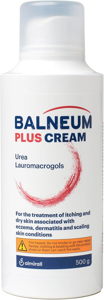 Balneum Plus Cream - Intensive Hydration For Dry Skin - Suitable For Children And Adults - Moisturises And Soothes Itchy Skin, For All-Day Moisture Lock - 500G