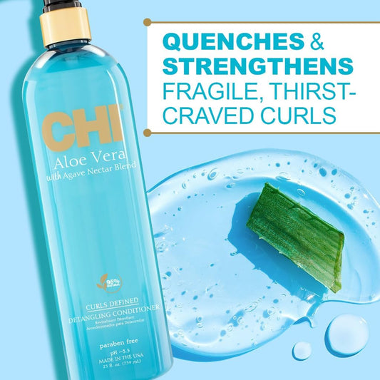Chi Aloe Vera Detangling Conditioner, 25 Oz