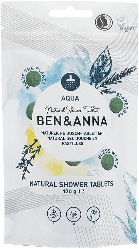 Ben&Anna Aqua Shower Tablets 120 G