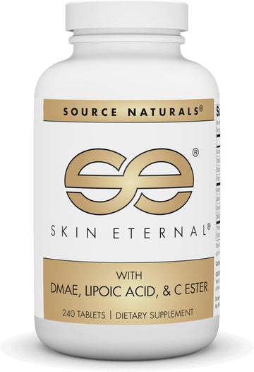 Source Naturals Skin Eternal With Dmae, Lipoic Acid, & C Ester 240 Tablets | Dietary Supplement