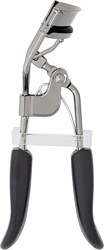 E.L.F. Pro Eyelash Curler Strong, Contoured, Lifting Creates Long Lasting, Eye-Opening, Voluminous Lashes Includes Additional Rubber Replacement Pad Gunmetal,84067