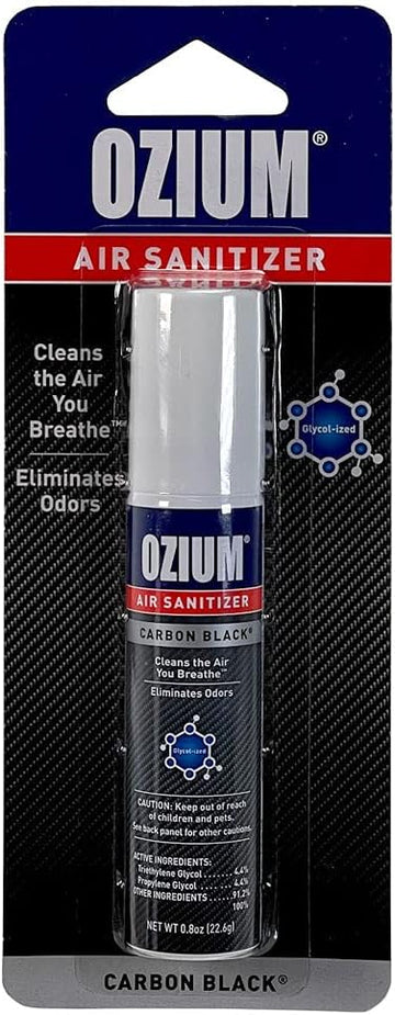 Ozium Air Sanitizer 0.8 oz Spray, Carbon Black Scent (1-Piece)