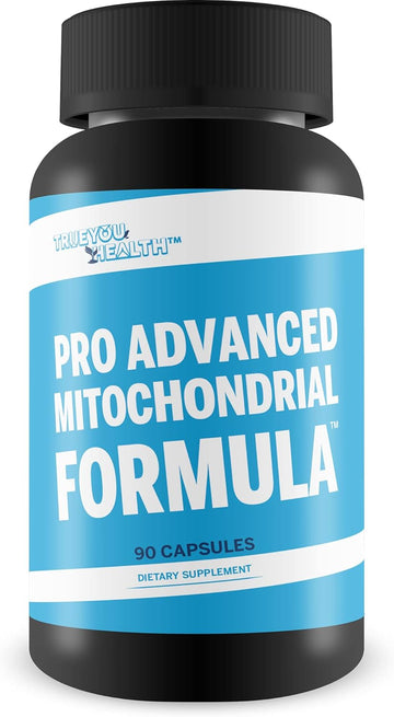 Pro Advanced Mitochondrial Formula - Cellular & Mitochondria Support Dietary Supplement - Promote Energy, Anti-Aging, & Overall Health - Help Defend & Repair Cells - Atp Energy Support - 90 Capsules