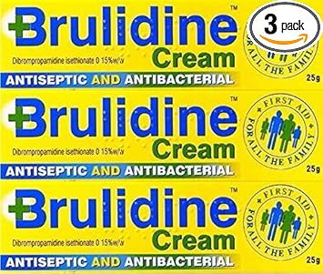 Brulidine Cream 25g, 3 Packs
