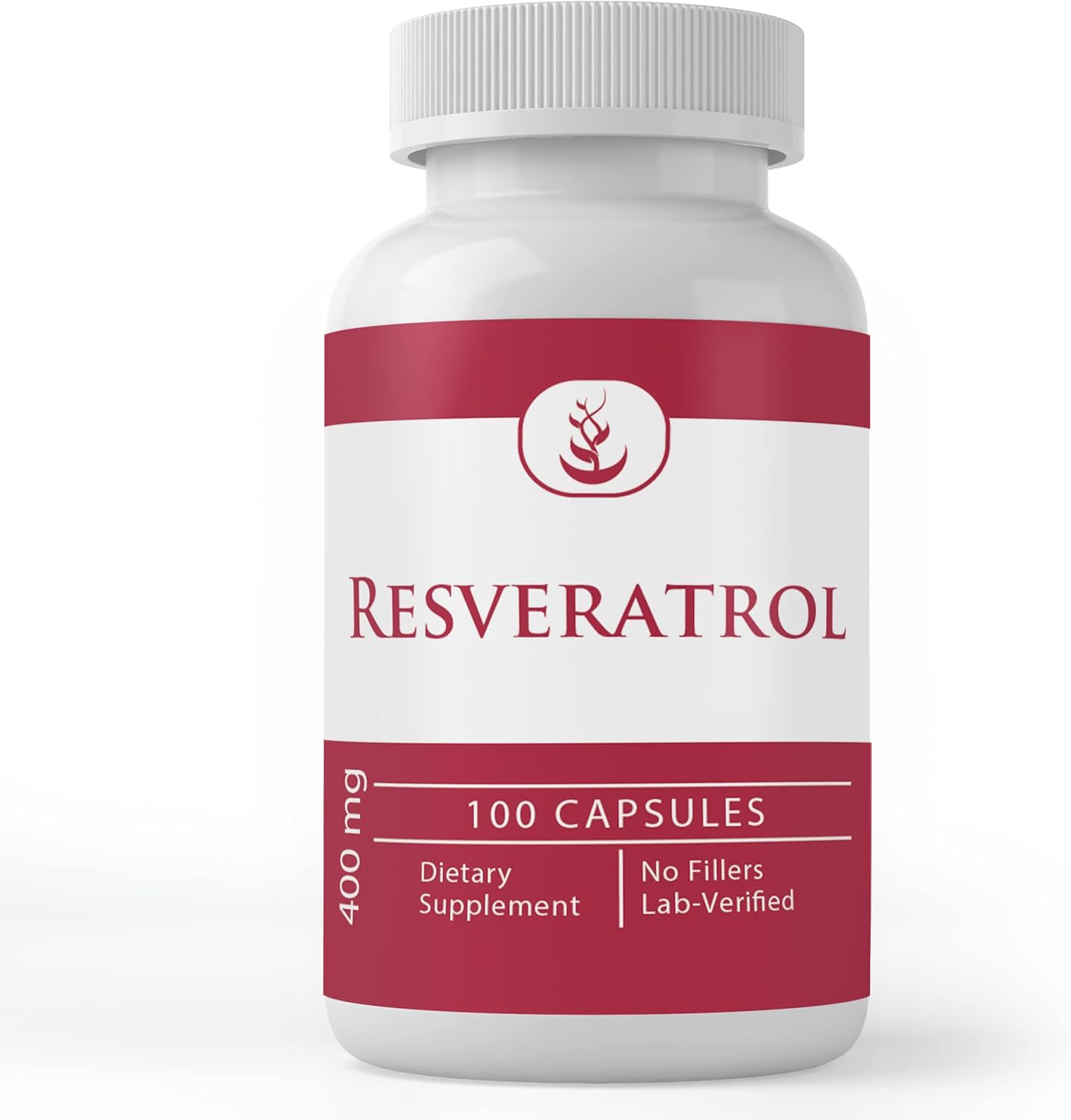 Pure Original Ingredients Resveratrol, (100 Capsules) Always Pure, No Additives Or Fillers, Lab Verified