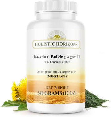 Holistic Horizons Intestinal Bulking Agent Ii, 12 Ounce | Robert Gray Cleanse | Original | Authentic : Beauty & Personal Care