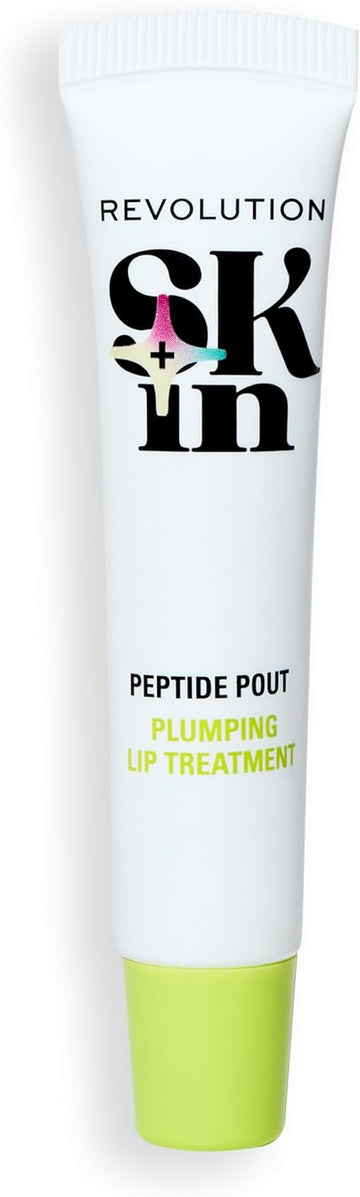 Revolution Skincare, Peptide Pout Plumping Lip Balm, Plumping & Nourishing Formula For Fuller Looking Lips, 15Ml