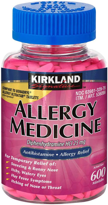 Kirkland Signature Allergy Medicine 600 Tablets