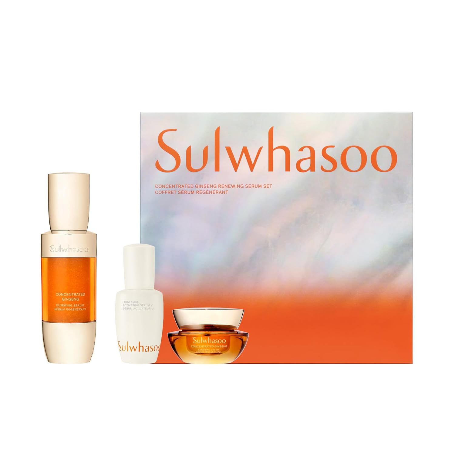 Sulwhasoo Concentrated Ginseng Renewing Serum - Korean Anti-Aging Serum, Visibly Improves Wrinkles And Firmness, Retinol, Niacinamide, Saponins & Hyaluronic Acid