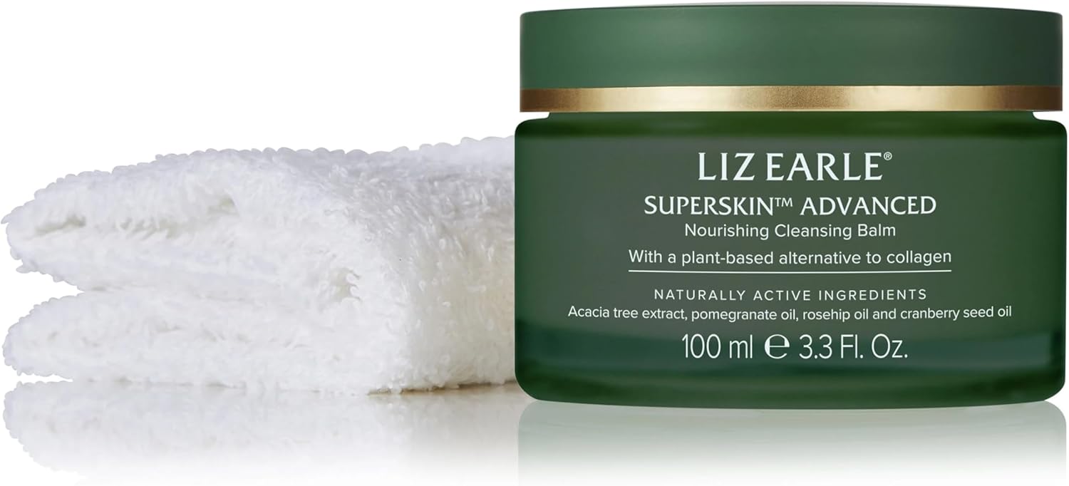 Liz Earle Superskin Advanced Nourishing Cleansing Balm 100Ml Pot - Complete With 1X Luxury Cleansing Cloth
