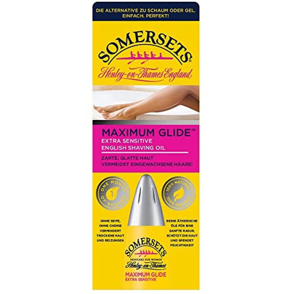 Somersets Maximum Glide Extra Sensitive English Shaving Oil 15 Ml