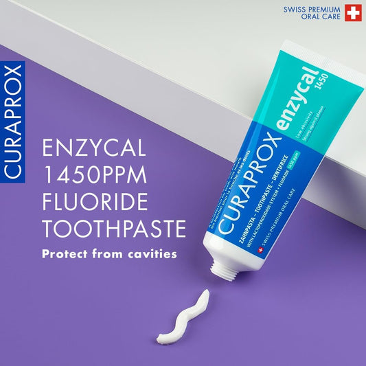 Curaprox Enzycal 1450Ppm Toothpaste, 75 Ml