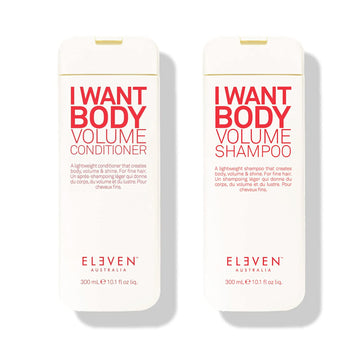 Eleven Australia I Want Body Volume Shampoo & Conditioner Bundle 10.1 Fl Oz Each