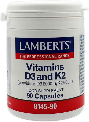 Lamberts Vitamin D3 2000Iu & K2 90µg Complex 90 Capsules