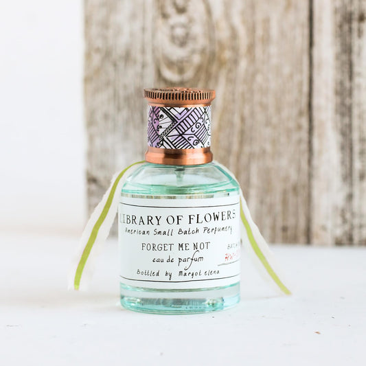 Library Of Flowers Forget Me Not Eau De Parfum, 1.69 Fl. Oz. – Osmanthus, Rice Powder & White Orchid – Women’S Perfume, Eau De Parfum Spray For Women, Perfume For Women