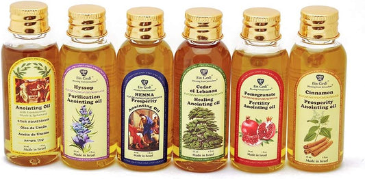 Ein Gedi Anointing Oil 30 Ml From Holy Land Jerusalem (Cinnamon)