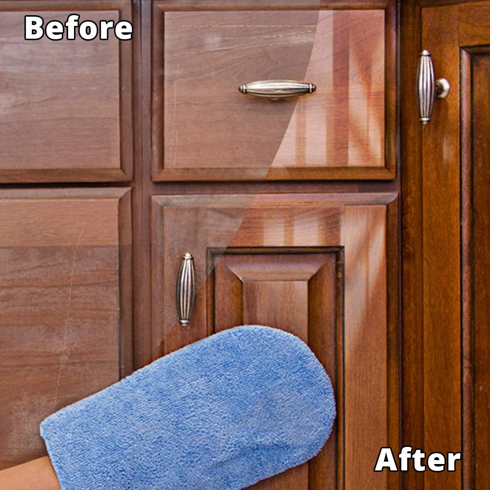 Rejuvenate Cabinet & Furniture Restorer Fills in Scratches Seals and Protects Cabinetry, Furniture, Wall Paneling : Health & Household